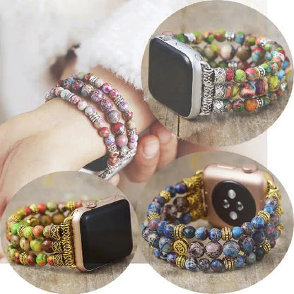 Colored Emperor Stone Watch Straps Bracelet