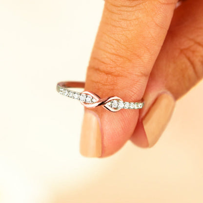 "Endless Love" Infinity Love Ring