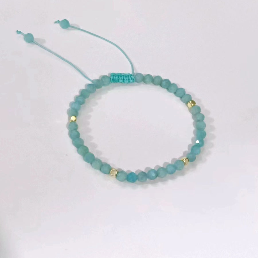 Tianhe Stone Bead Woven Bracelet