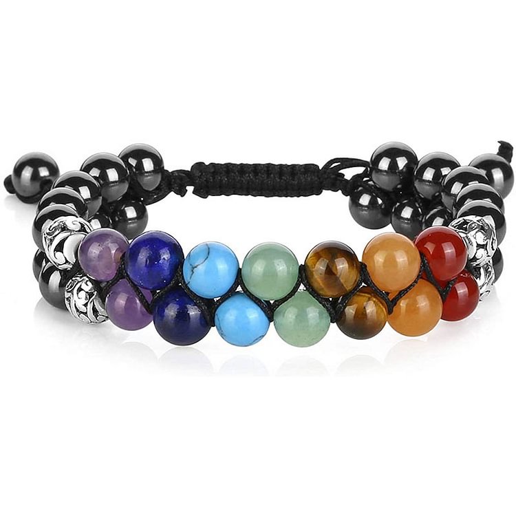 Colorful Orgone Chakra Healing Bracelet