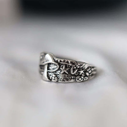 Creative Retro Mushroom Ring