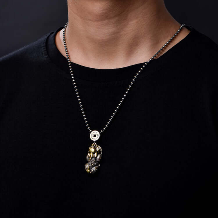 Fashion Men's Pixiu Pendants Necklace