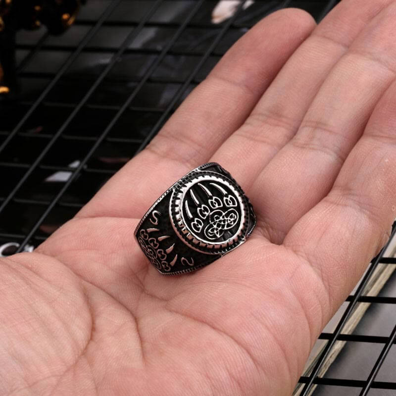 Berserker's Paw Signet Ring