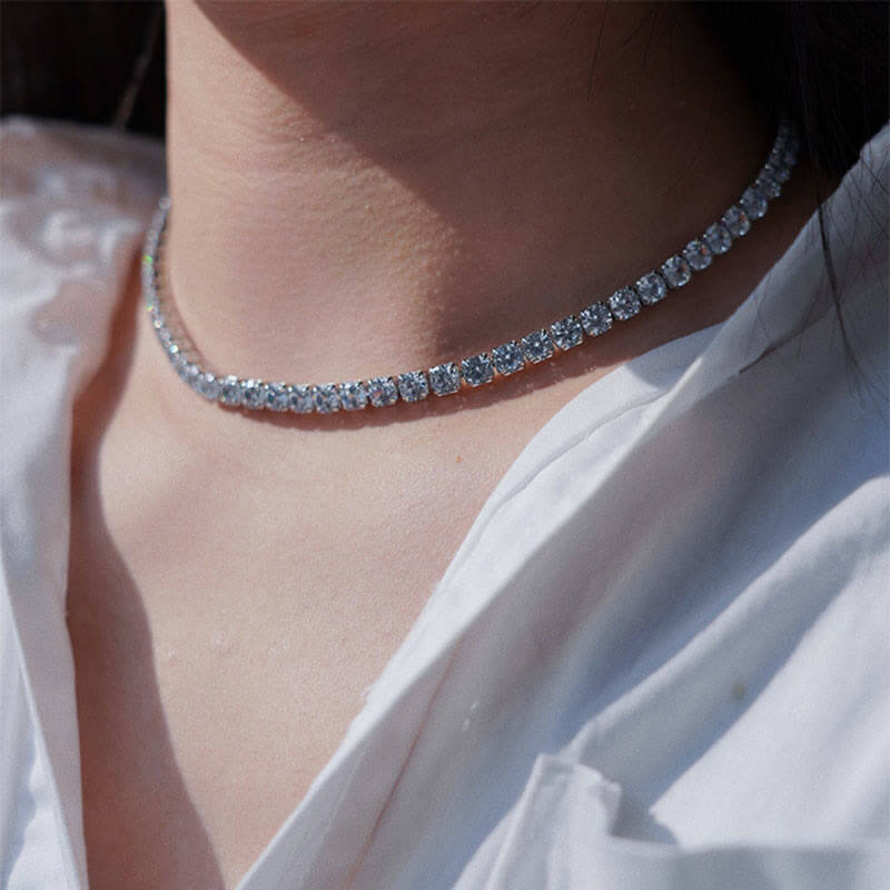 "Alluring Beauty" Luxury Zircon Choker Necklace