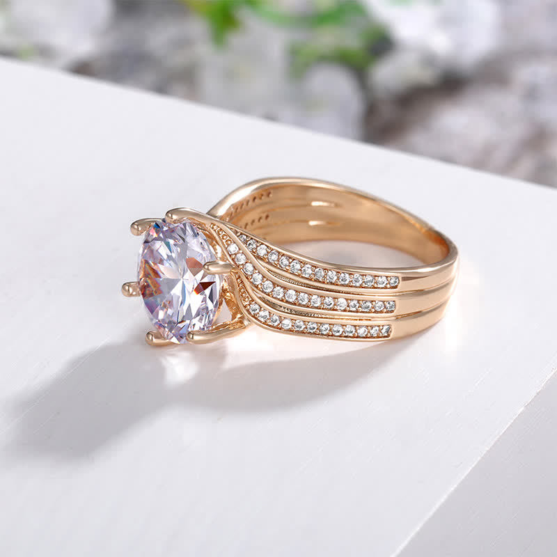 3 Carat Super Big Stone Sparkling Ring