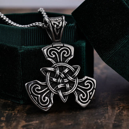 Celtic Kink Stainless Steel Pendant