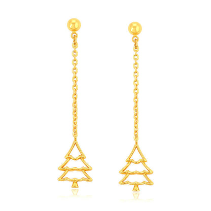 Women's Christmas Bell Snowflake Alloy Earrings