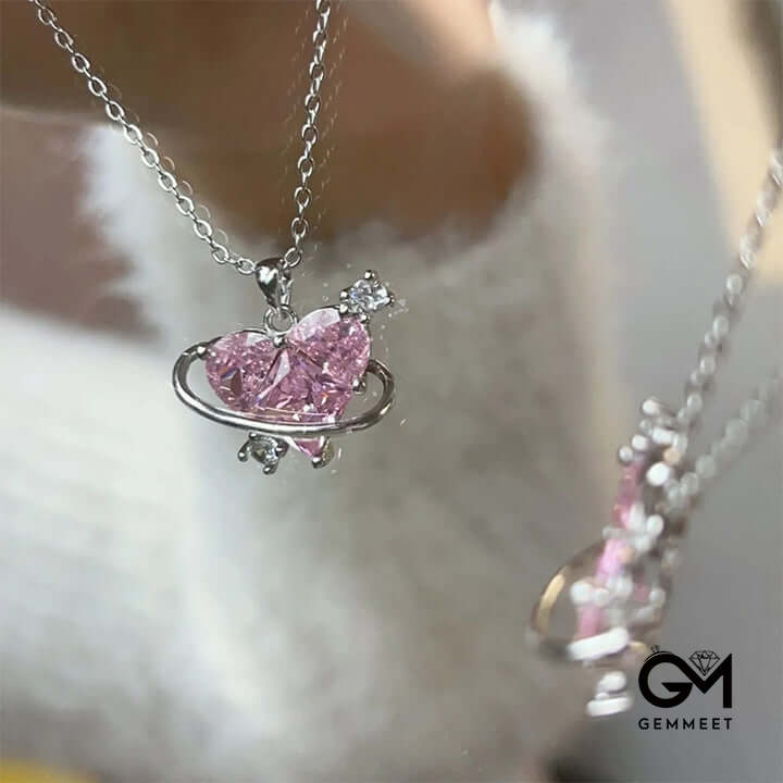 "Sweet Heart” – Love Planet Necklace