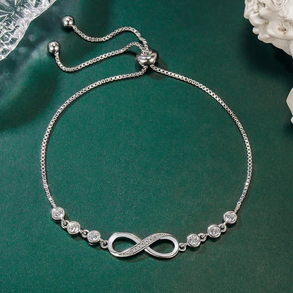 Women's Adjustable Infinite Love Bracelet