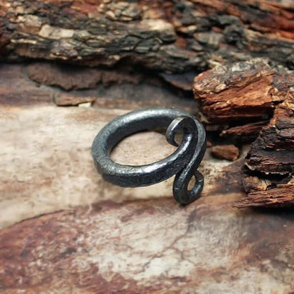 Viking Infinity Wrought Iron Ring