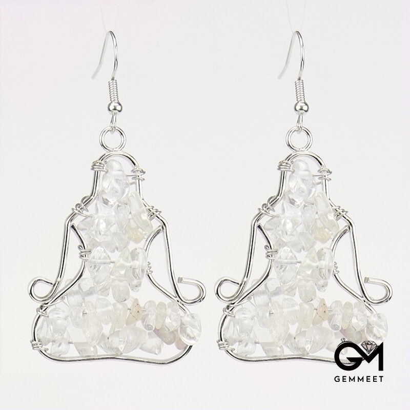 Yogi Rock Crystal Earrings