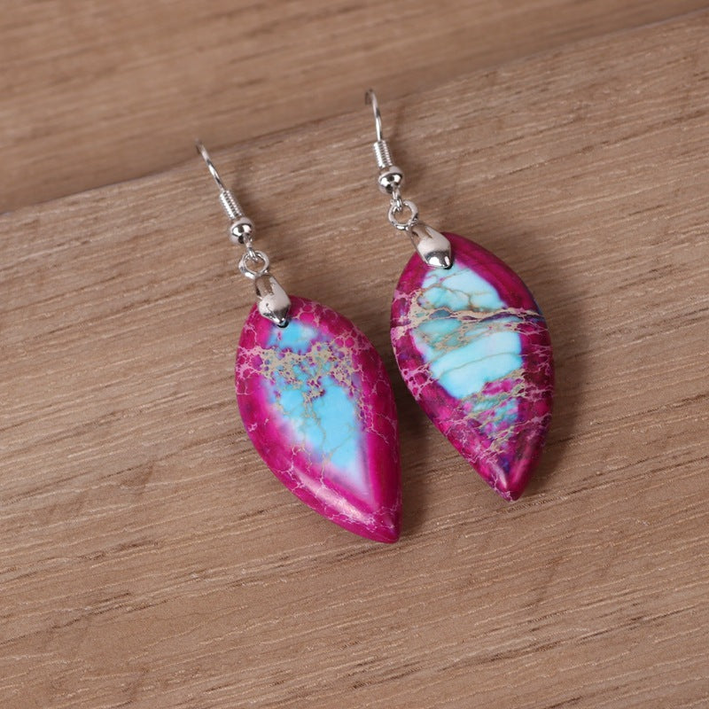 Imperial Stone Pendants Are Popular Earrings