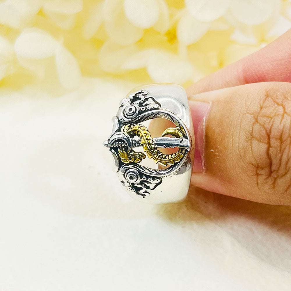 Vintage Men's Bilgewater LOL Charm Ring