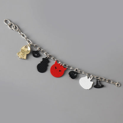 Halloween Pumpkin Head Spooky Clown Vampire Combination Bracelet