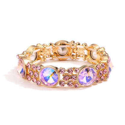 Women's Dramatic Rhinestone Stretchy Bracelet