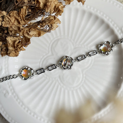 Aurora Imitation Moonstone Bracelet