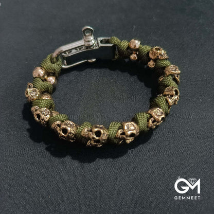 Viking Skull Men's Bracelet