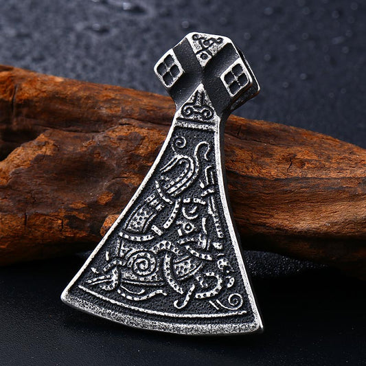 Vintage Creative Axe Titanium Steel Pendant