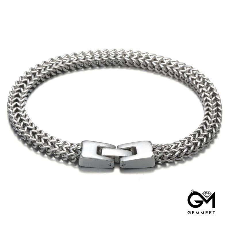 Men's Hippo Multi-layer Braid Bracelet