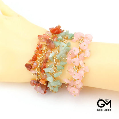 Exquisite Bohemian Stone Crystal Multi-colored Bracelet