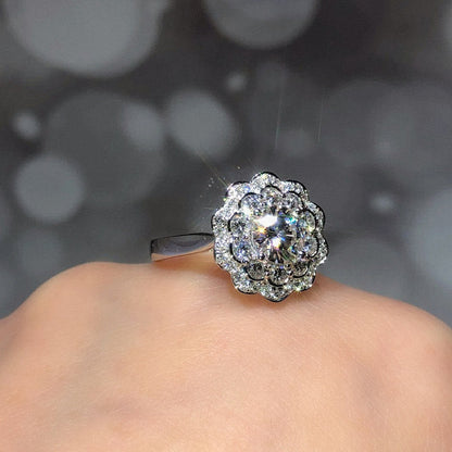 Antique Cushion Cut Engagement Ring