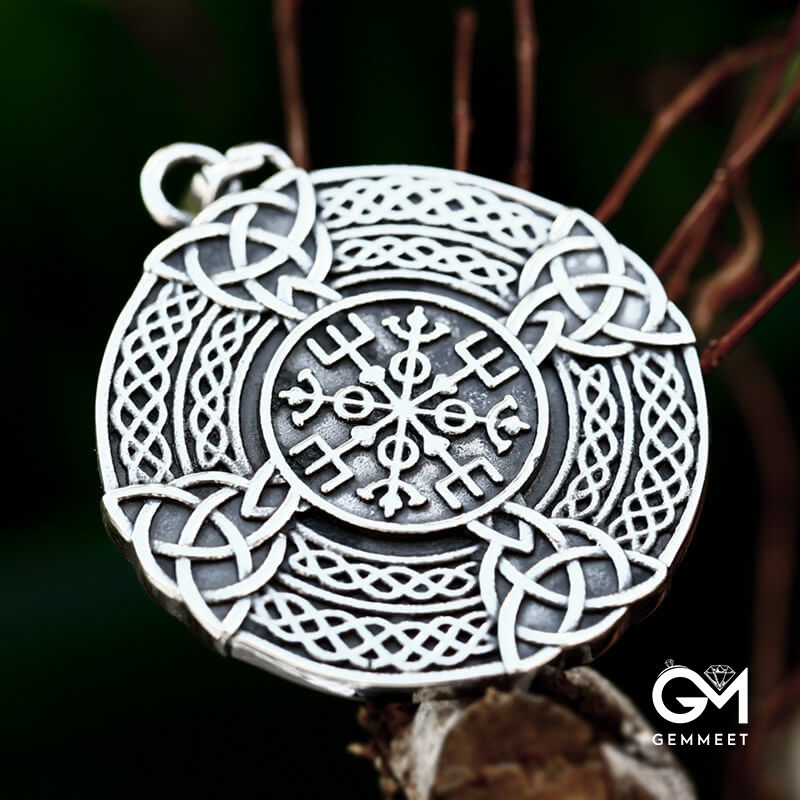 Viking Celtic Knot Stainless Steel Vintage Pendant