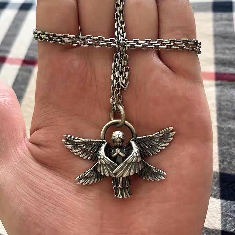 Guardian Angel - Seraphim Angel Wings Necklace