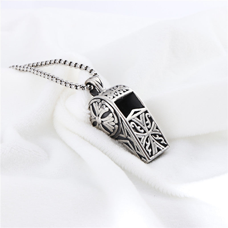 Hip Hop Retro Whistle Punk Domineering Pendant