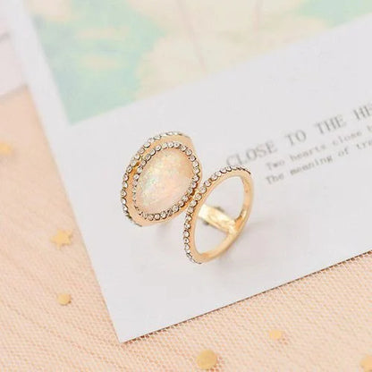 Irregular Moonstone Ring