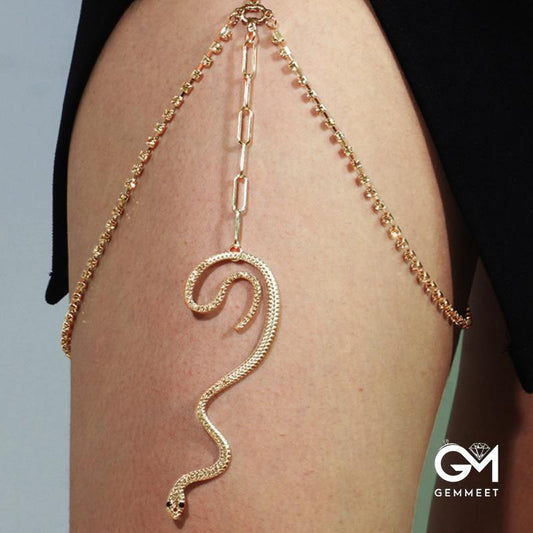 Thigh Chain Stretch Snake Long Leg Chain