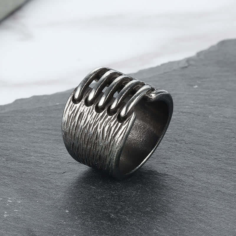 Men's Ancient Knot Wide Ring