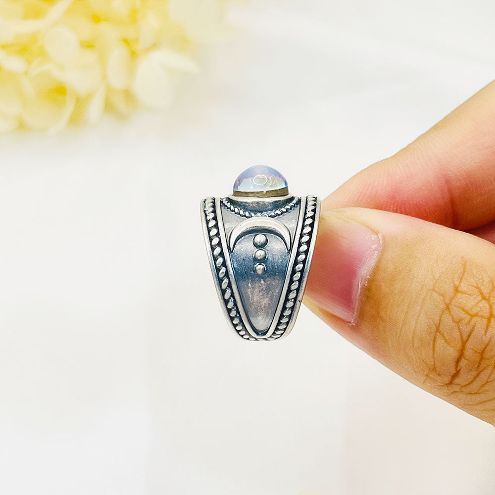 Vintage Bohemia Moonstone Ring