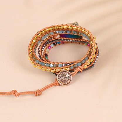 Bohemian Multicoloured Plated Bracelet