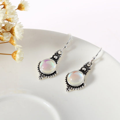 Retro Moonstone Healing Earrings