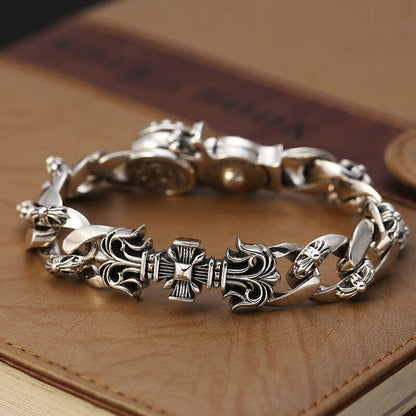 Men's S925 Fire Totem Vintage Bracelet