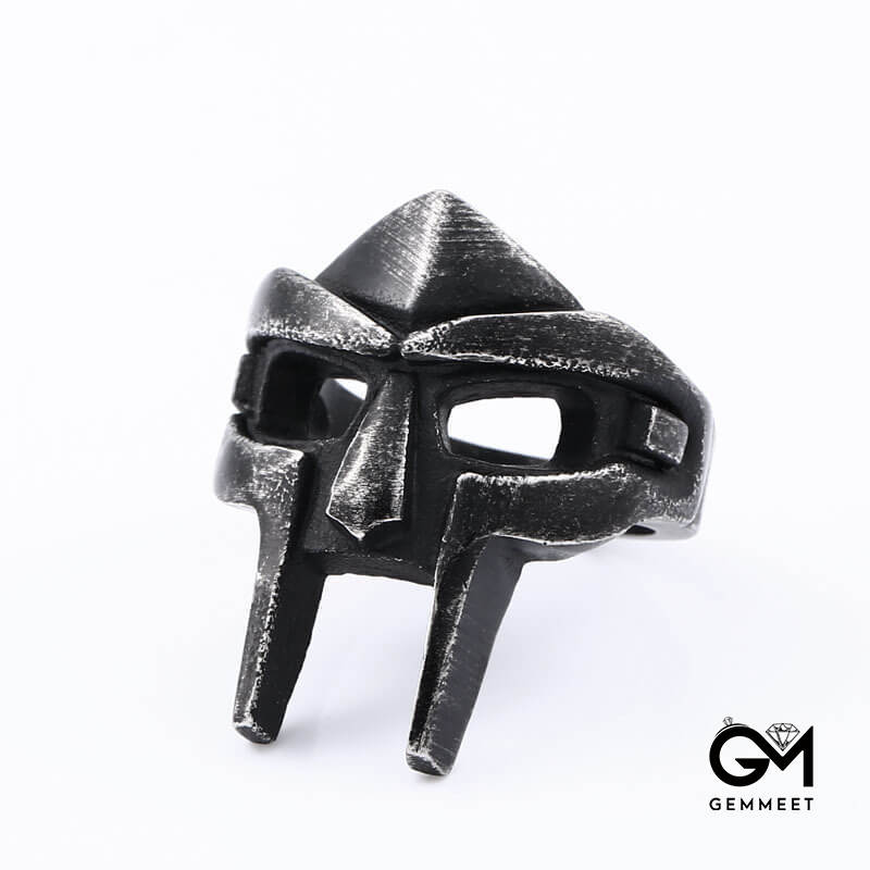 Vintage Personality Mask Titanium Steel Ring