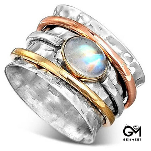 Moonstone Luck Ring