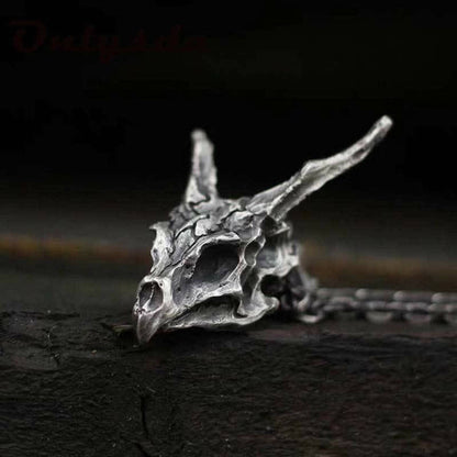 Dragon Spirit - Draconic Skeleton Necklace