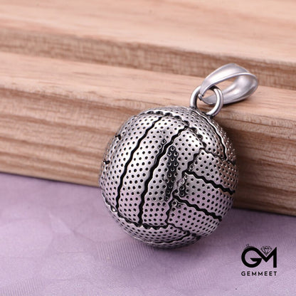 Casual Helmet Stainless Steel Pendant Necklace