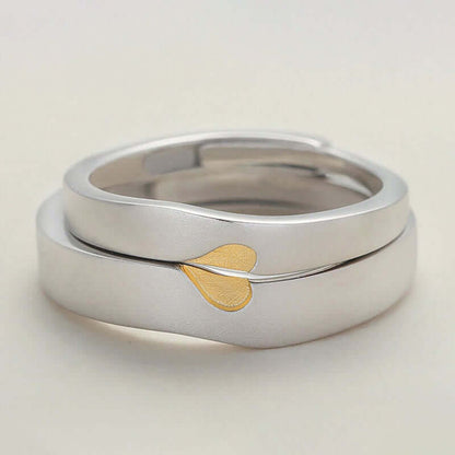 "My Promise" - Heart Love Couple Ring