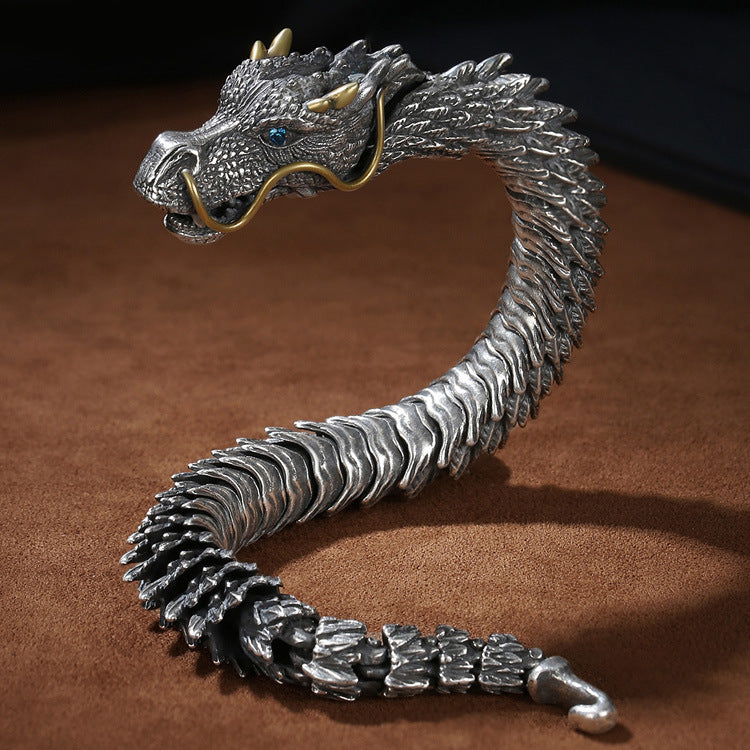 Men's Vintage Dragon Bracelet