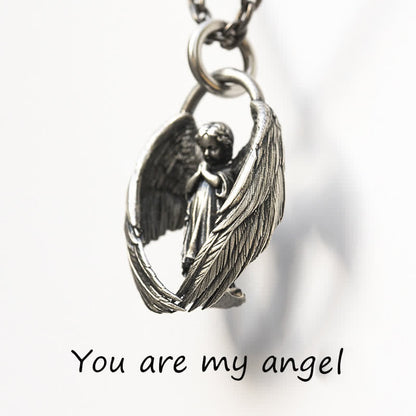 Guardian Angel - Seraphim Angel Wings Necklace