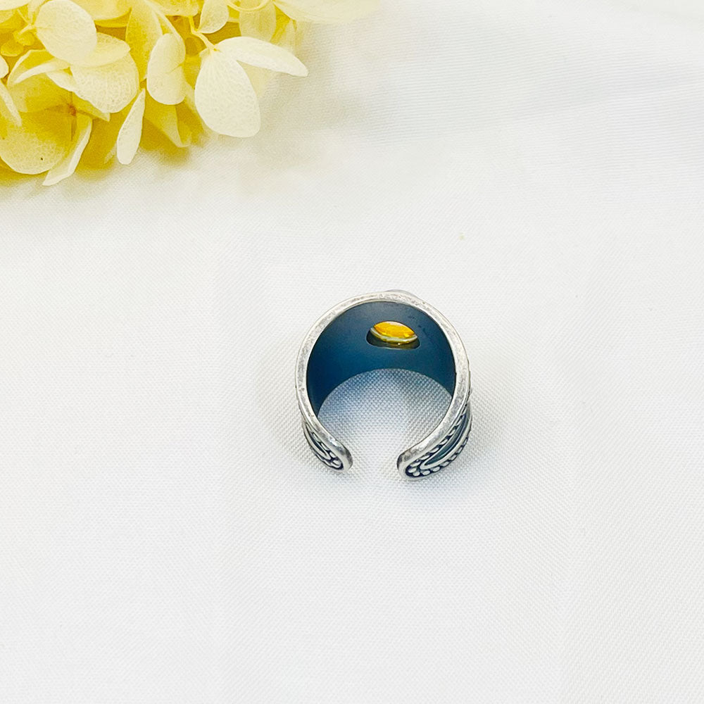 Vintage Bohemia Moonstone Ring