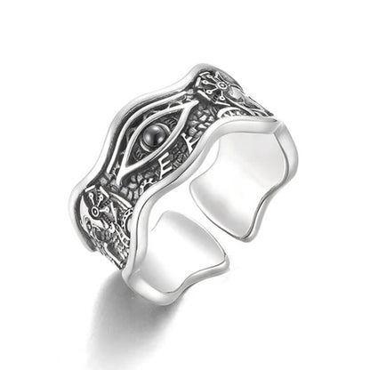 Vintage Men's Eye Of God Horus Rings