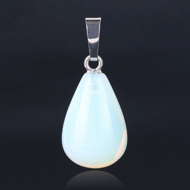 Teardrop Drop Agate Lapis Pear-shaped Pendant