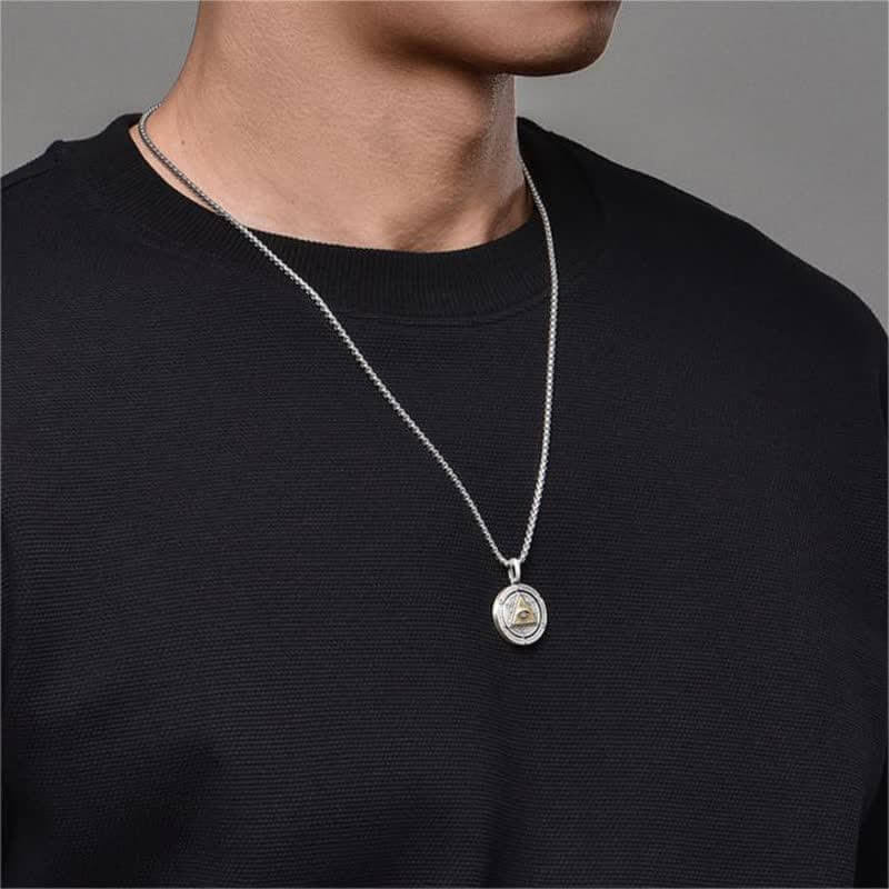 Men's Ancient Egyptian God's Eye Necklace