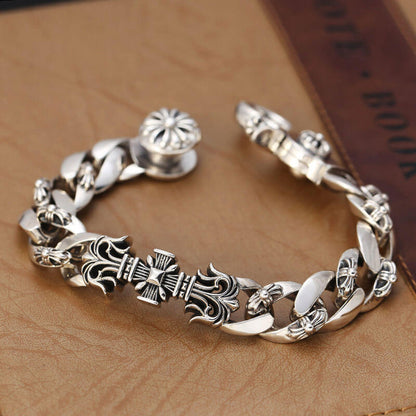 Men's S925 Fire Totem Vintage Bracelet