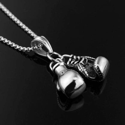 Be Brave - Boxing Gloves Necklace