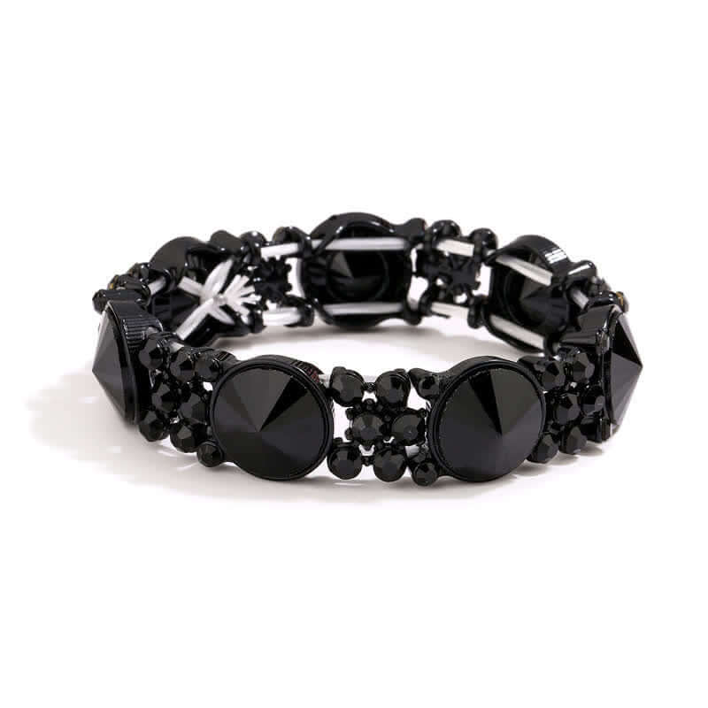 Women's Dramatic Rhinestone Stretchy Bracelet