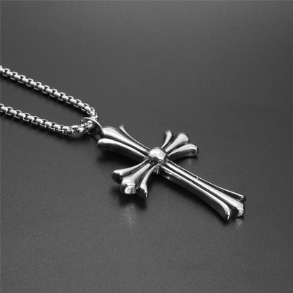 Hip Hop Retro Cross Pendant